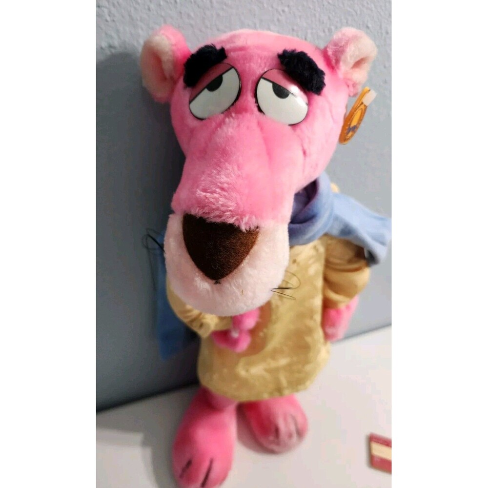 Vtg PINK PANTHER The Artist Plush Figure United Artist Special Effects 13" 1980